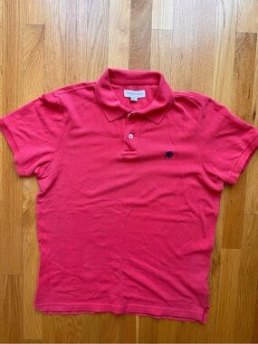 Aeropostale A87 Men’s Red Polo Shirt Short Sleeve Size Medium Classic Fit